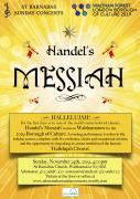 St Barnabas Messiah Poster