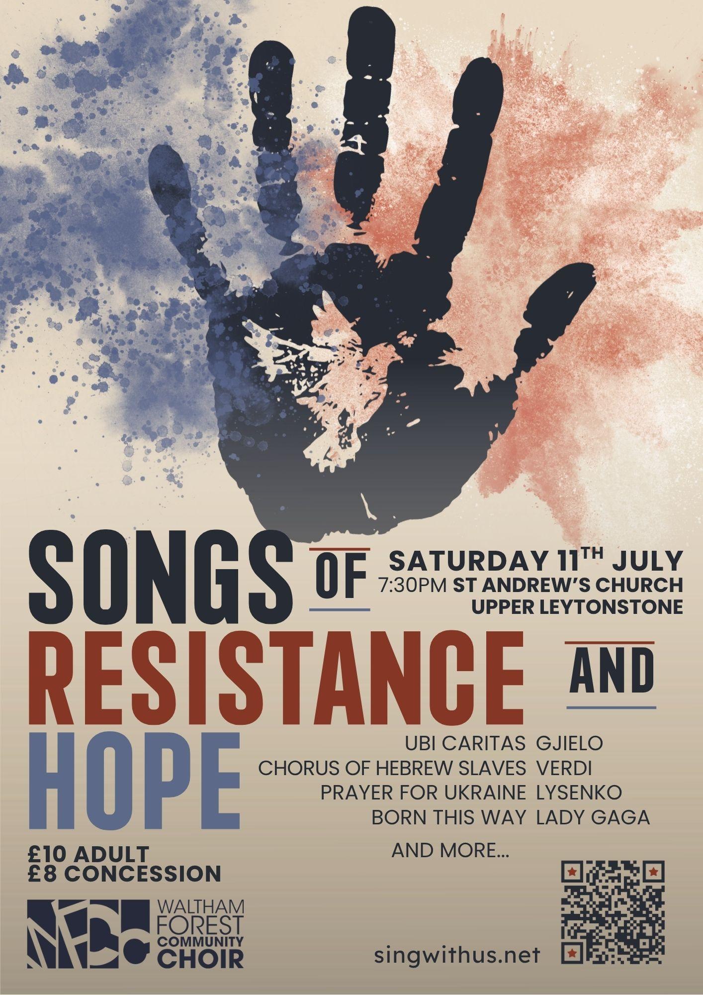 Songs of Resistance and Hope Songs of Resistance and Hope